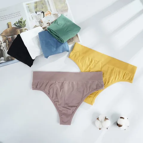 Бесшовные стринги из хлопка  Women's