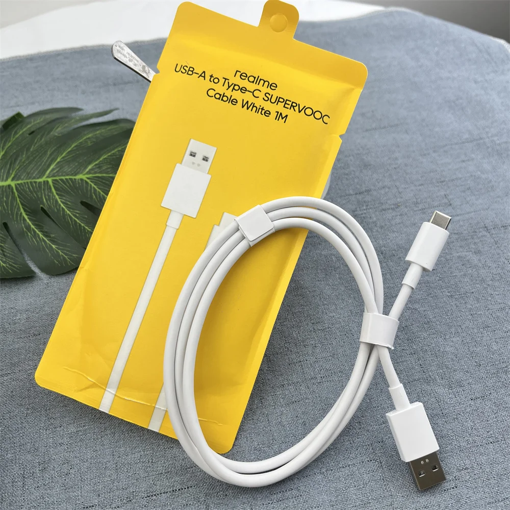 Original 12A 240W 150W Super Fast Charging Cable 1M USB-A To Type-C Data Cord For Realme 15 14 13 12 11 Pro Lite GT 8 7 6 5 7T