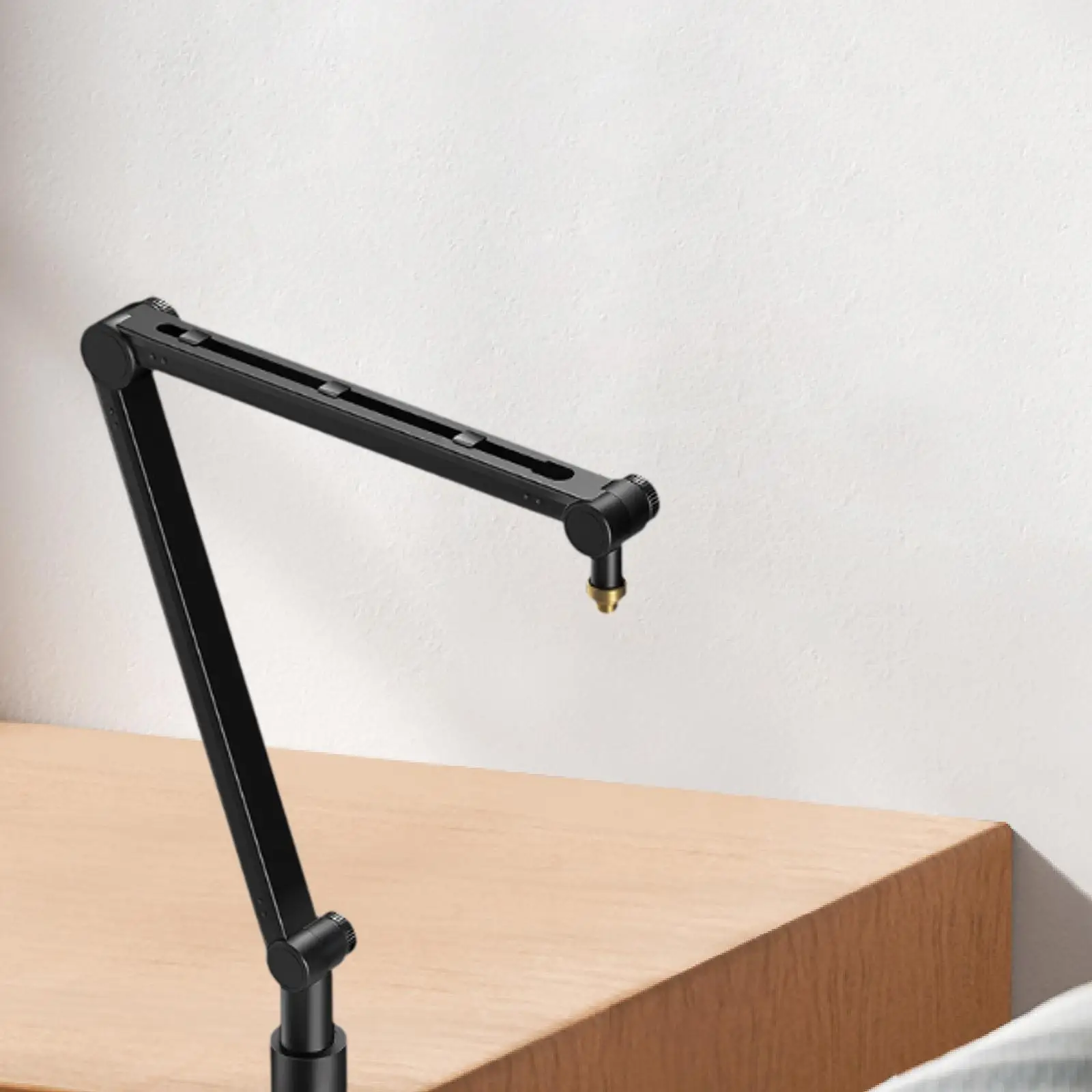 

Broadcast Microphone Arm Desktop Mount Compact Sturdy Professional Foldable
