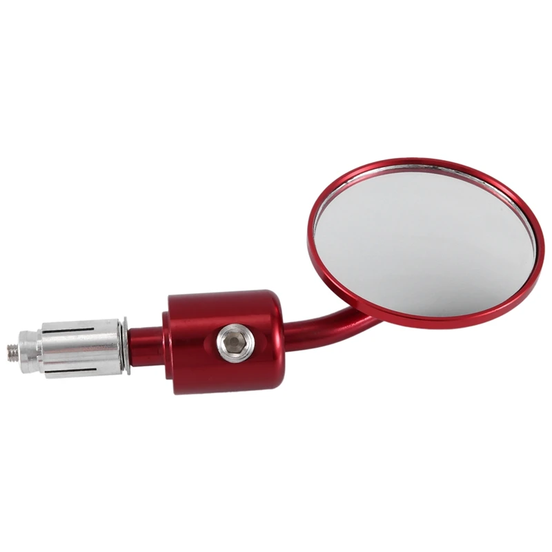 Motorcycle Rearview Mirror Reflector Universal Handle Mirror Rear Mirror Accessories Red