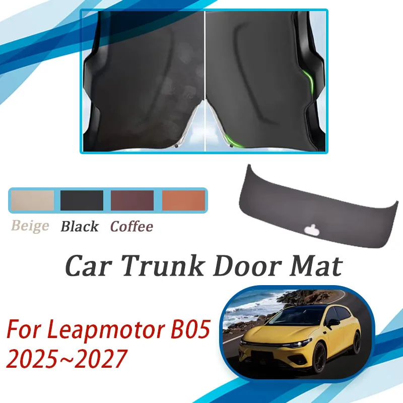

Car Tailgate Pad For Leapmotor B05 Lafa 5 2025 2026 2027 Anti-dirty Liner Rear Trunk Door Mat Back Cargo Covers Auto Acesssories