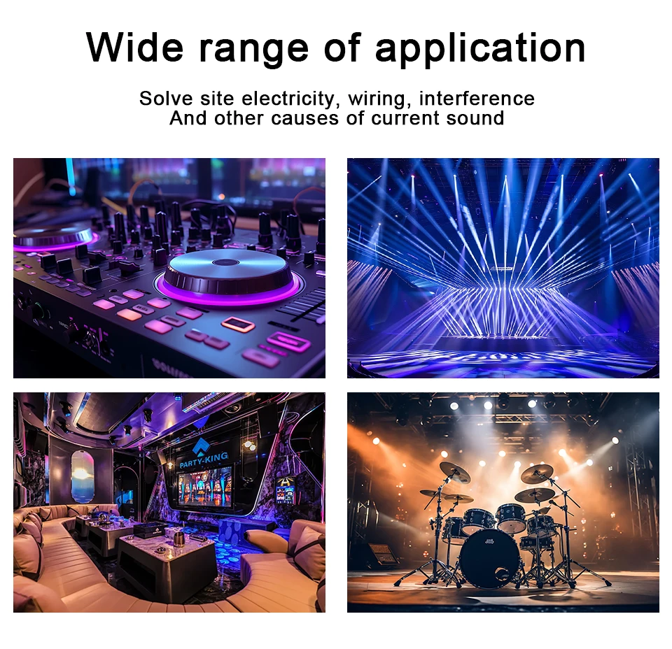 RJ45 zu 8-Kanal-XLR-Audio-Extender, abgeschirmter Netzwerk-Signalverstärker für Live-Bühnen-Sound, Beleuchtung und Aufnahmestudio – Detail 8
