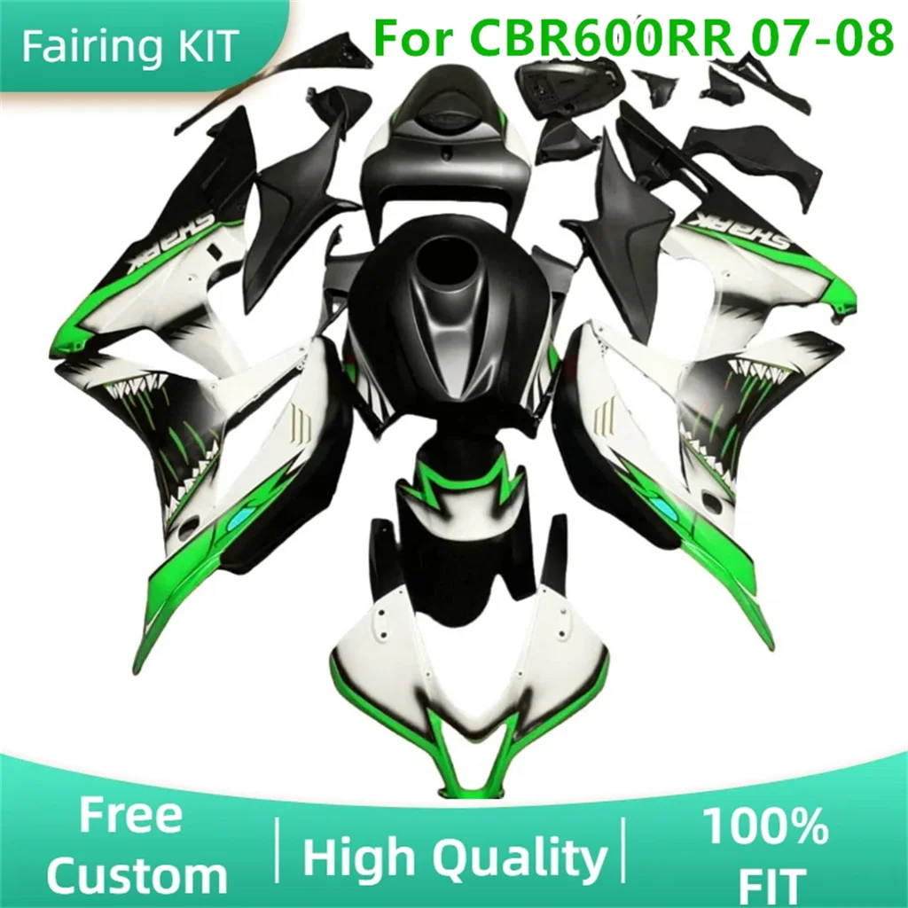 

Корпус из АБС-пластика для шоссейных гонок для HONDA CBR 600RR 07 08 CBR600 RR 2007 2008 CBR600RR Prime, комплект обтекателей для мотоциклов, бесплатный заказ