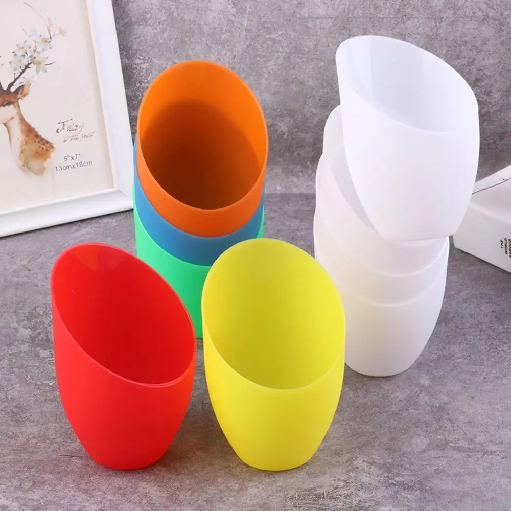 Solid Color Lamp Cover Simple Slanting Horseshoe Plastic Horseshoe Lamp Shade Lamp Decorative Cover Light Accessories