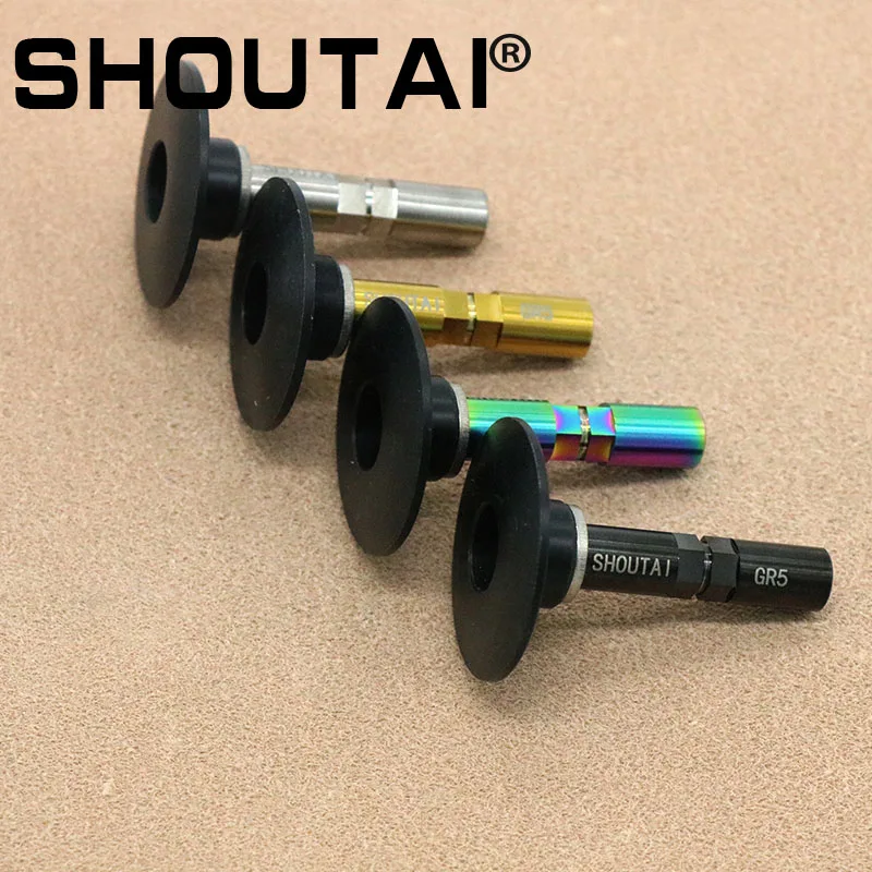 For Brompton High Quality Bicycles Seat Tube Limit Mushroom Head Titanium Alloy Column Stop Disk Bike Parts