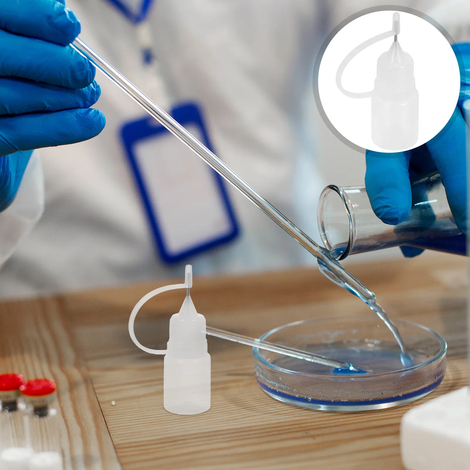 

10Pcs Needle Tip Squeeze Bottles for Glue and Paints 5ml Glue Bottles Needle Bottle Applicator Bottle Oil Applicator