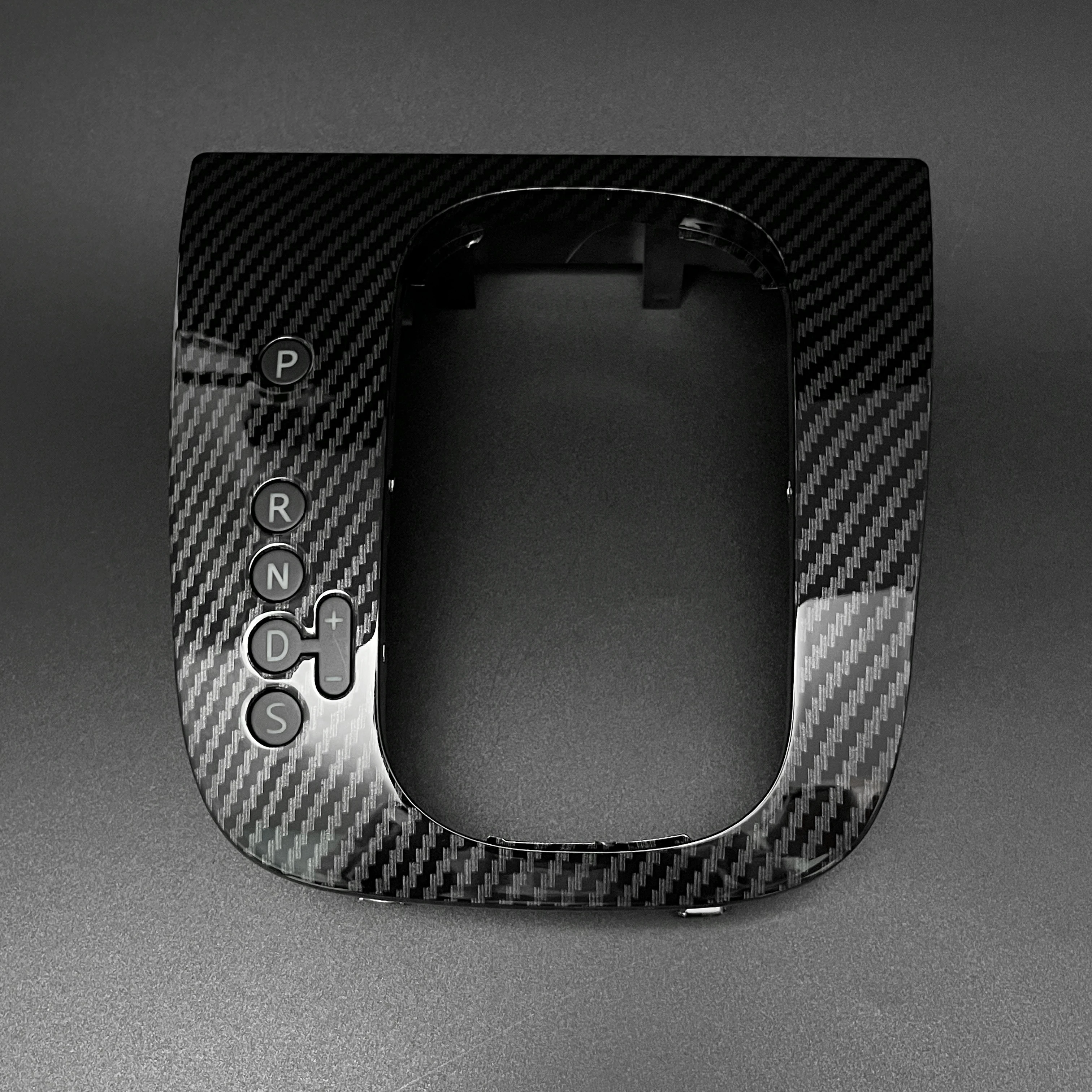 16D713203A Wärmeübertragender Carbon-Schaltknauf Schaltrahmen für Linkslenker Automatik VW Golf 6 MK6 16D 713 203A – Detail 2