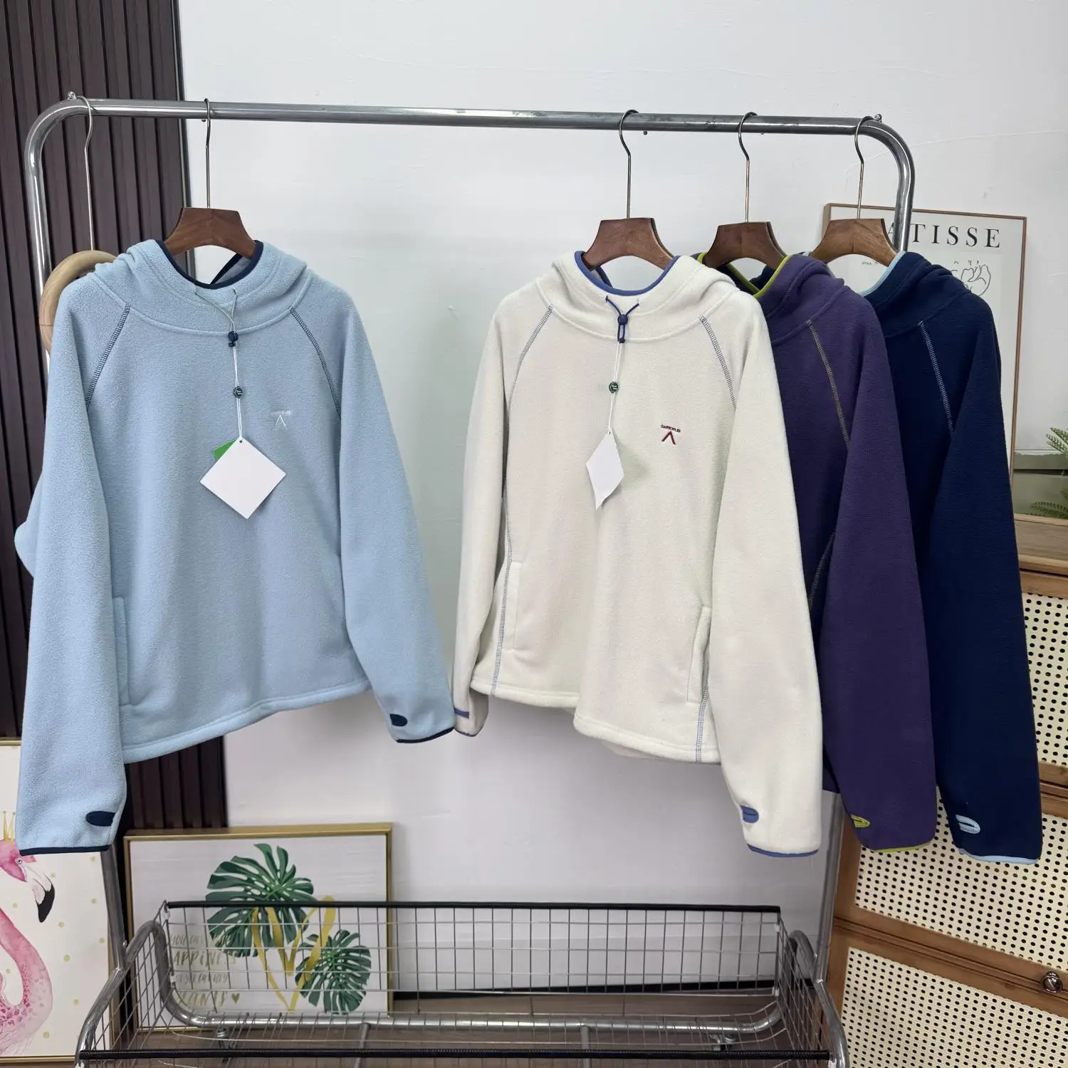 

Теплая спортивная толстовка унисекс с подкладкой, воротником-стойкой и молнией, из полиэфирного волокна