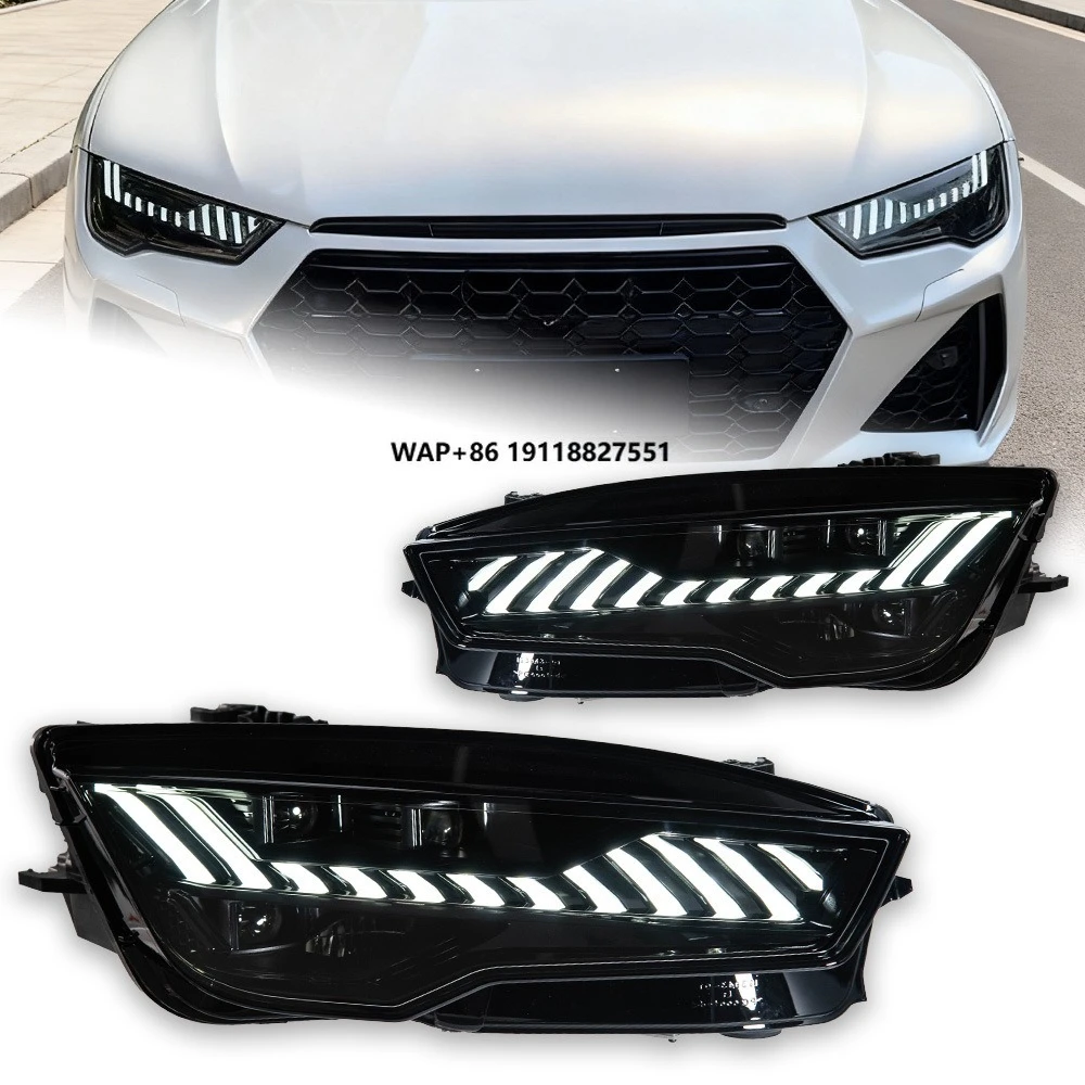 

Car Accessories High Quality Headlights for A7 2011-2018 Retrofit RS7 Style Front Lamps for A7 Headlamps Assembly