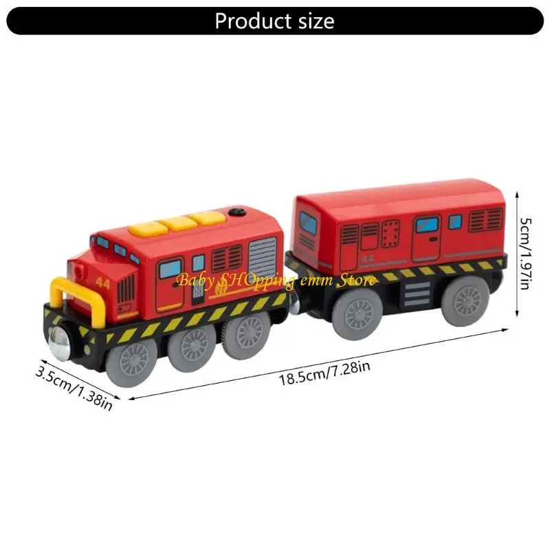 23GD Motor tren juguete motorizado para niños adapta a mayoría los sistemas ferroviarios madera