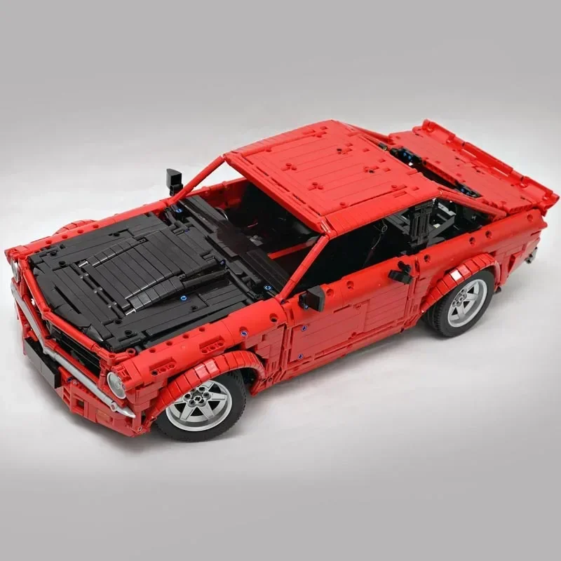 Nouveau MOC-52957 1:8 échelle Torana A9X technologies bloc de construction télécommande voiture de sport assemblage jouets modèle garçons cadeaux d'anniversaire