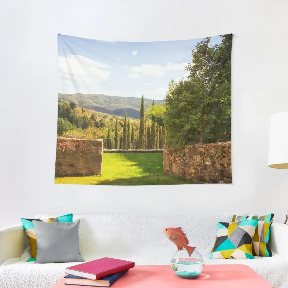 

Volpaia - Chianti - Tuscany Tapestry Decoration For Rooms Carpet Wall Room Decorations Cute Room Decor Tapestry