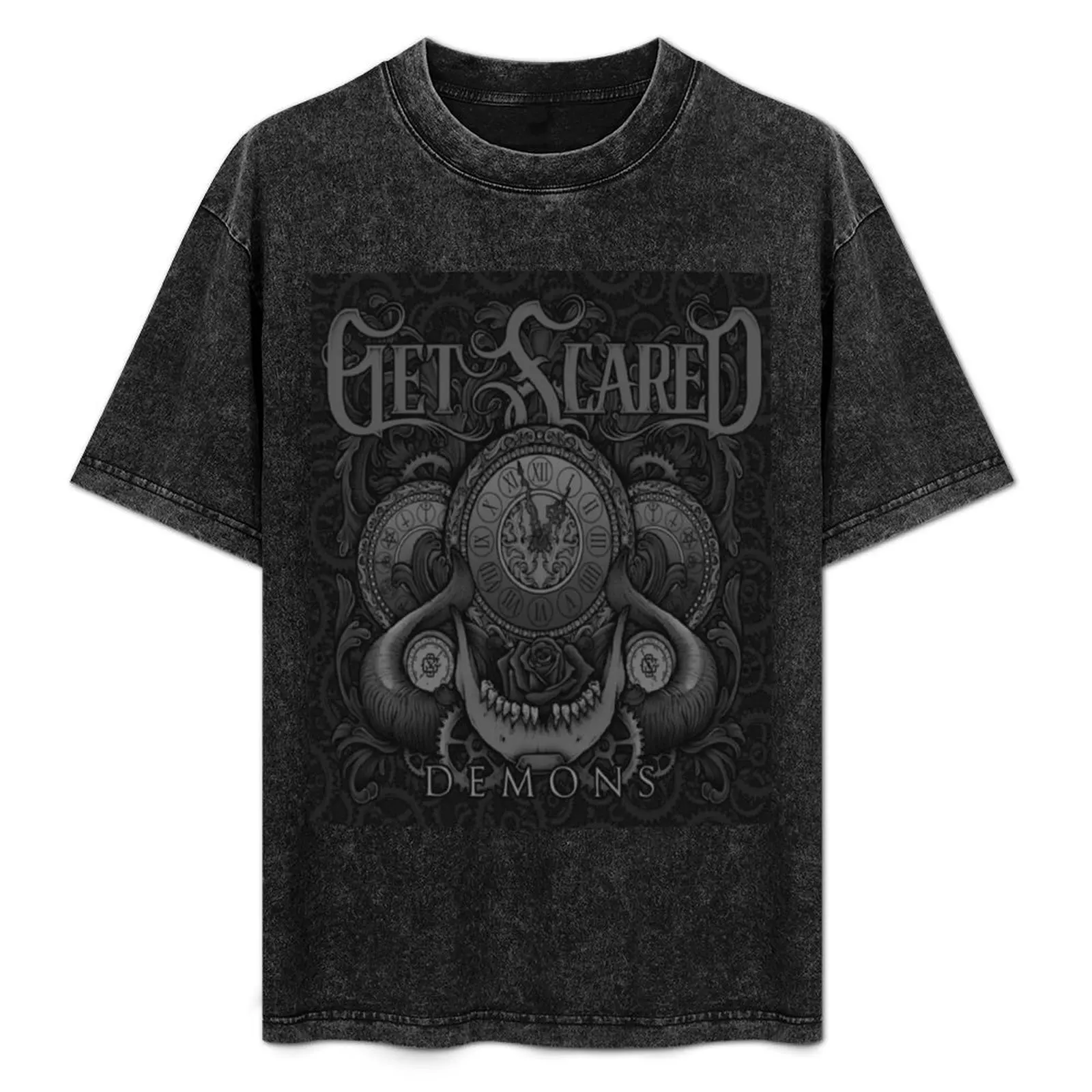 Get scared band T-Shirt vintage graphic tee shirts graphic tee mens t shirts