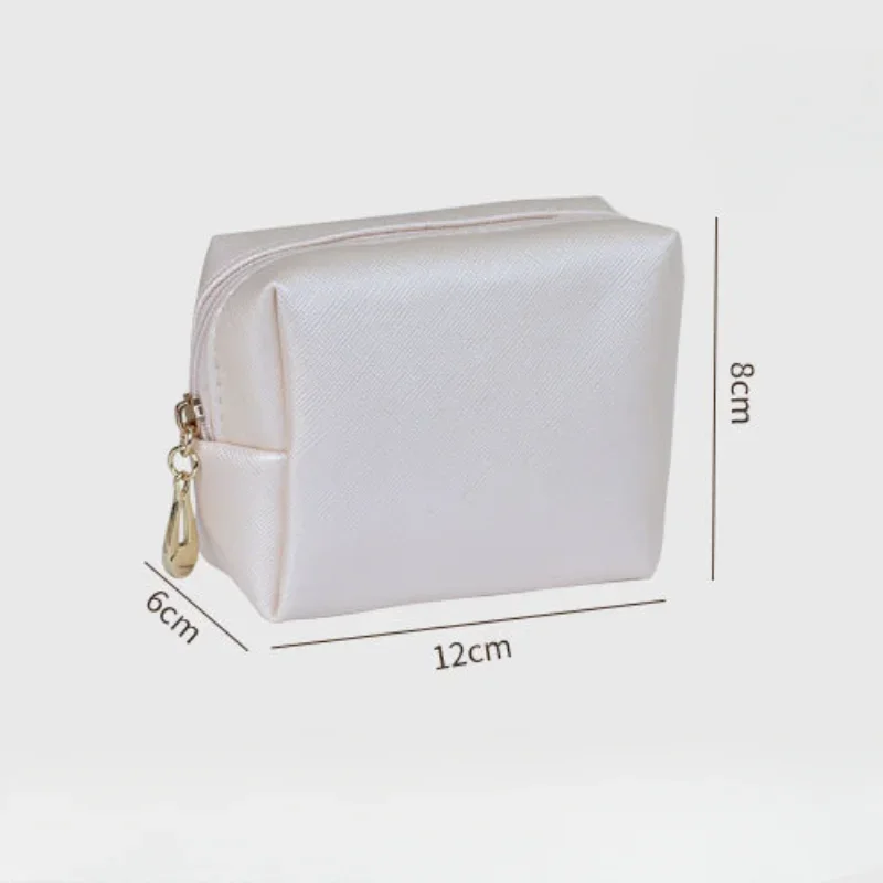 Women's Portable Cosmetic Bag Mini Beautiful Jewelry Lipstick Bag Fashion Storage Makeup Bags for Travel Outdoor Bolsa Feminina