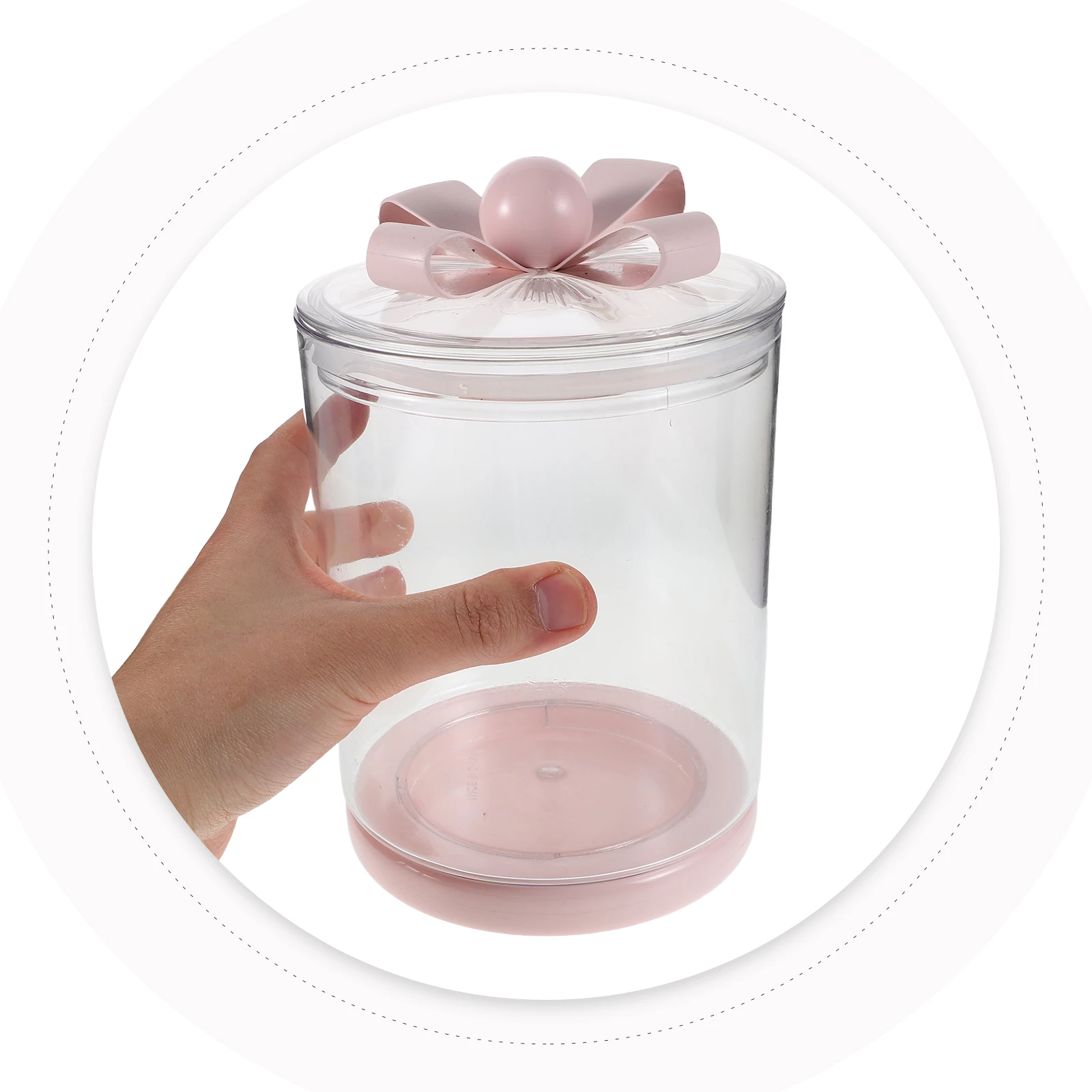 

Airtight Storage Box Candy Container Jar for Office Desk Biscuits Bar Containers Jars with Lids