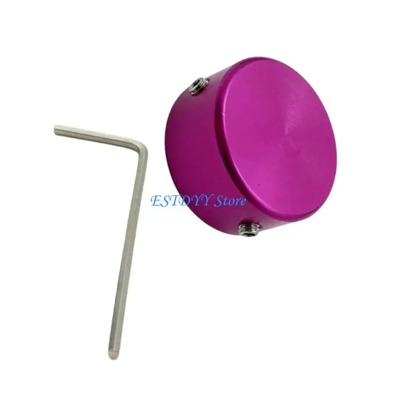 G6DE Performances Grade Pedal Knob Protector Metal Texture Easy Installation
