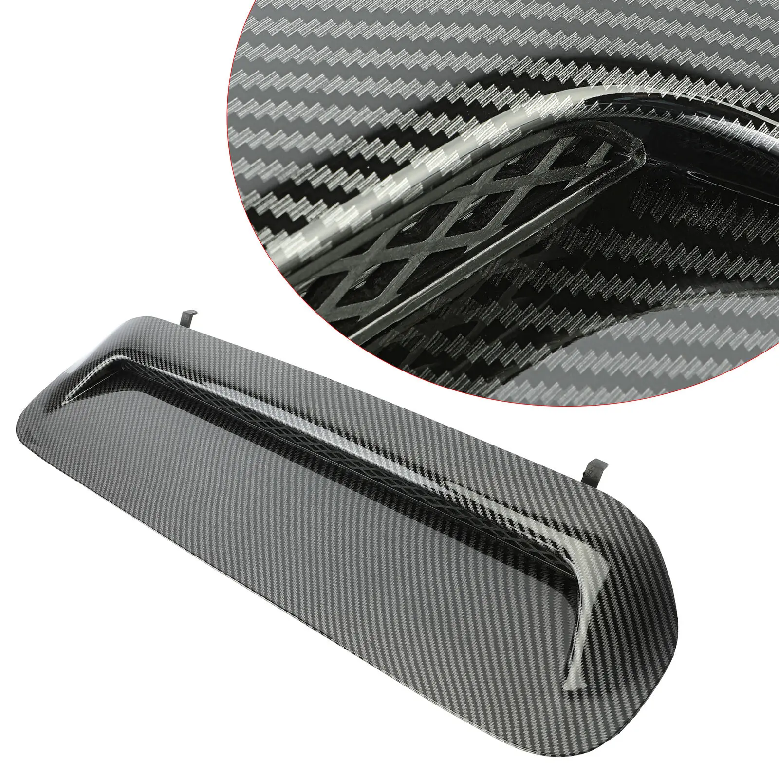 For Toyota 4Runner PRO 2010-2022 Hood Air Scoop Bulge Kit Carbon Fiber Printing Engine Hood