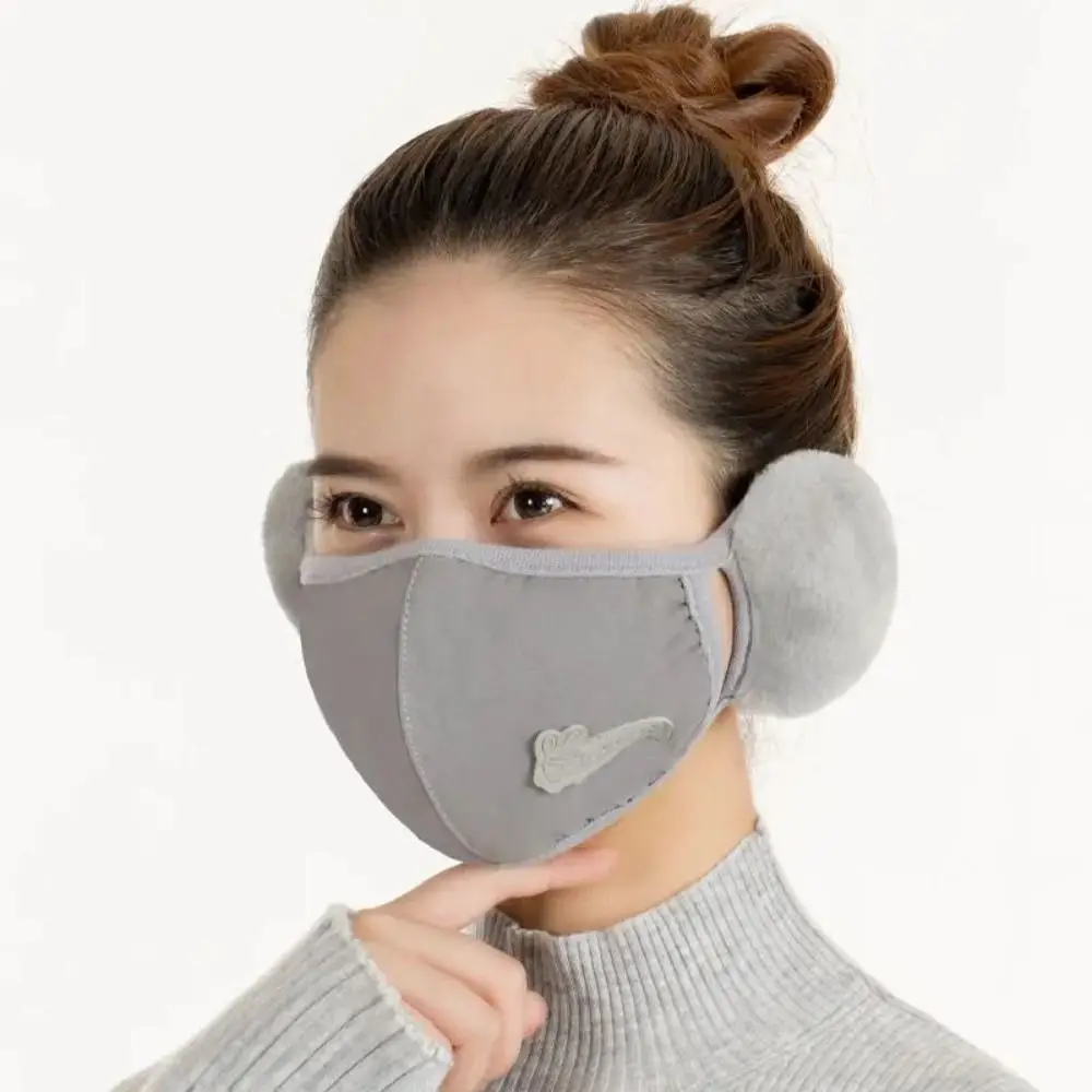 Mode Ademend Fietsen Volwassen Oorbeschermers Koudbestendig Oorlelletje Dames Winter Warme Maskers Winddicht Oor Cover Unisex