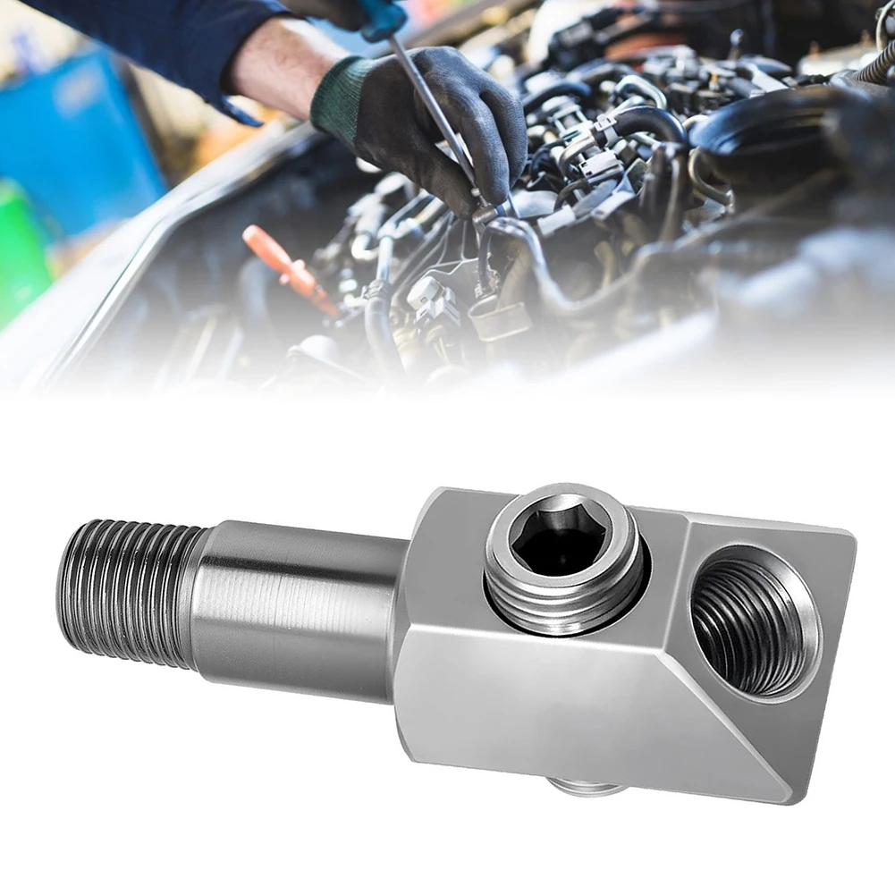 Stainless Steel Spray Pump Replacement Component with Hydraulic Adapter for 1/8-27 NPT Engine Pressure Sensor Installations