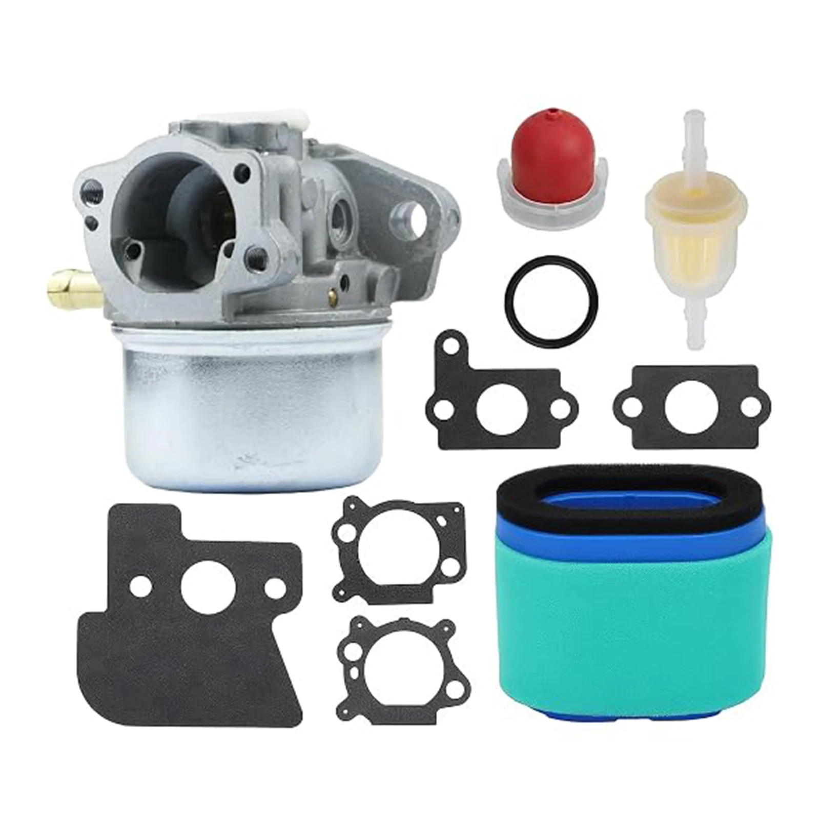 SP6213 21 Walk For Behind for Lawn Mower CarFor Buretor Kit with Air Filter Fuel Filter Ignition For BulFor B Sealing Ring