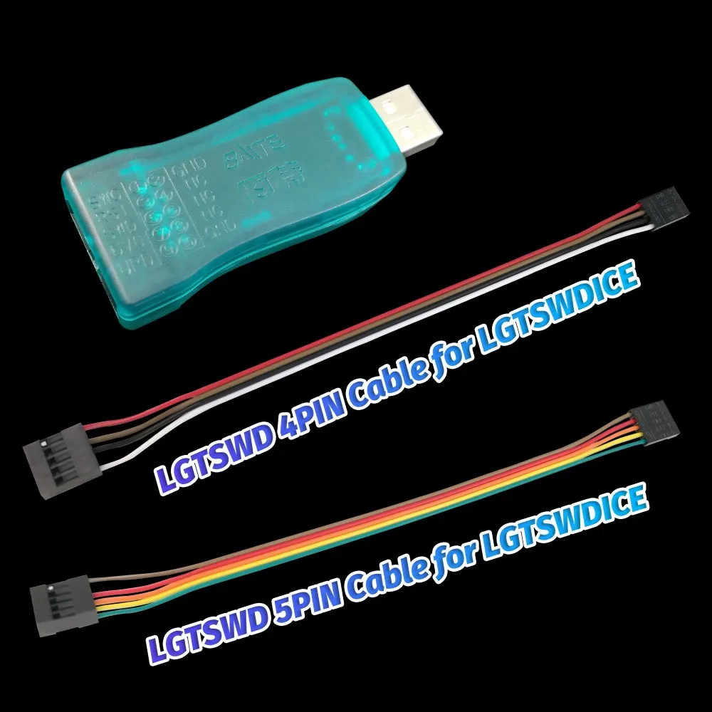 

LGTSWDICE Programmer/Emulator Used for LGT8F328P SSOP20 LQFP32 LQFP48 Etc.