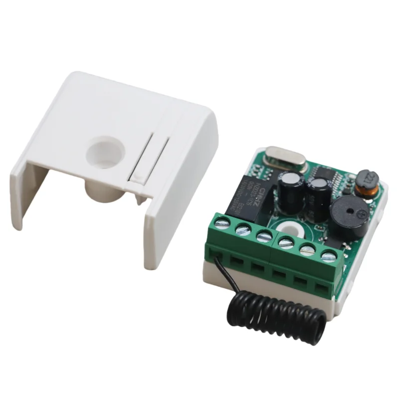Compatible European brands 433Mhz 9-24v AC/DC 1CH Universal Wireless RF Remote Control Switch Garage & 433 MHz Remote Control