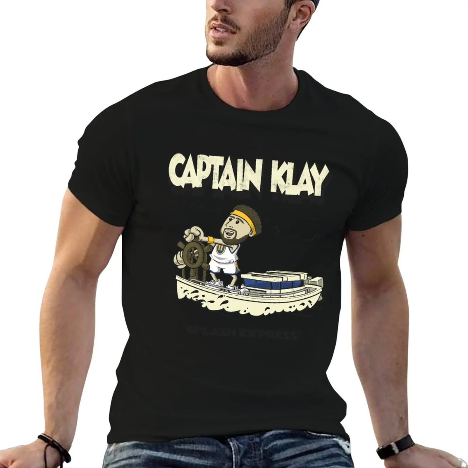 

CAPTAIN KLAY T-Shirt plus size tops oversized heavy weight t shirts for men