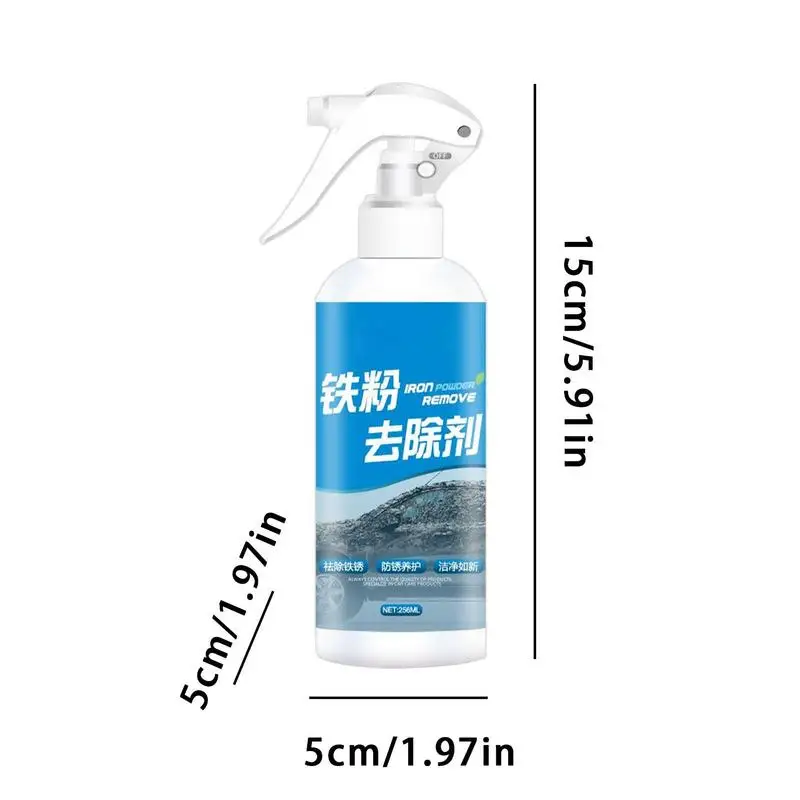 500/250Ml Roestverwijderingsmiddel Spray Vloeibare Roestreiniger Spuit Snel Efficiënte Roestvlekverwijderaar Voor Ijzeren Bouten Auto Onderhoud