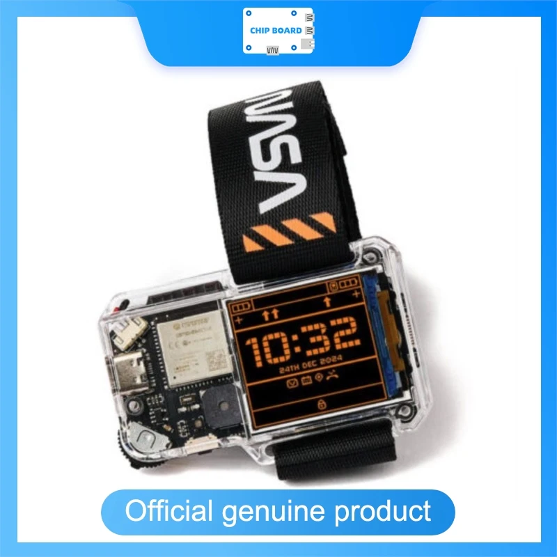 NASA Artemis Watch 2.0 ESP32-S3 Wearable Kit, NASA-Inspired Educational Smartwatch Development Platform