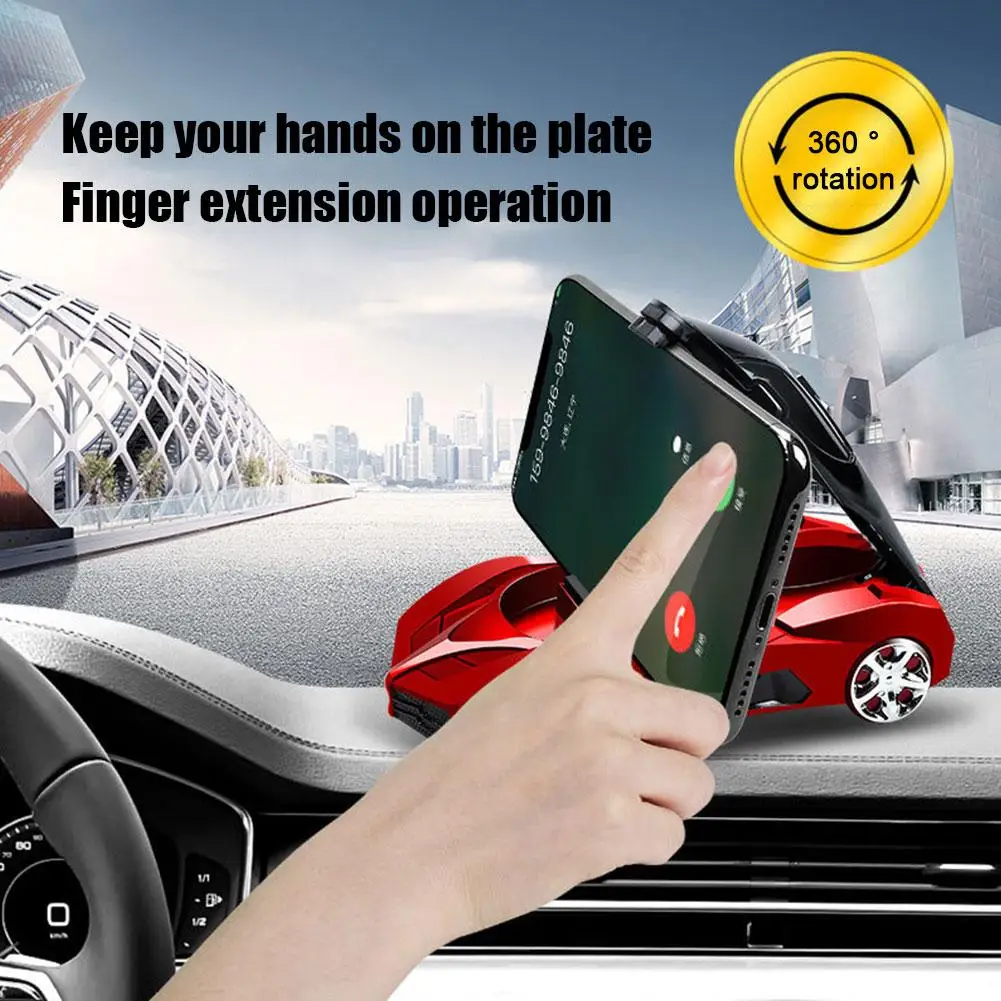 

Держатель для телефона W7V8, вращающаяся пластина на приборной панели с номером парковки, 360 аксессуаров