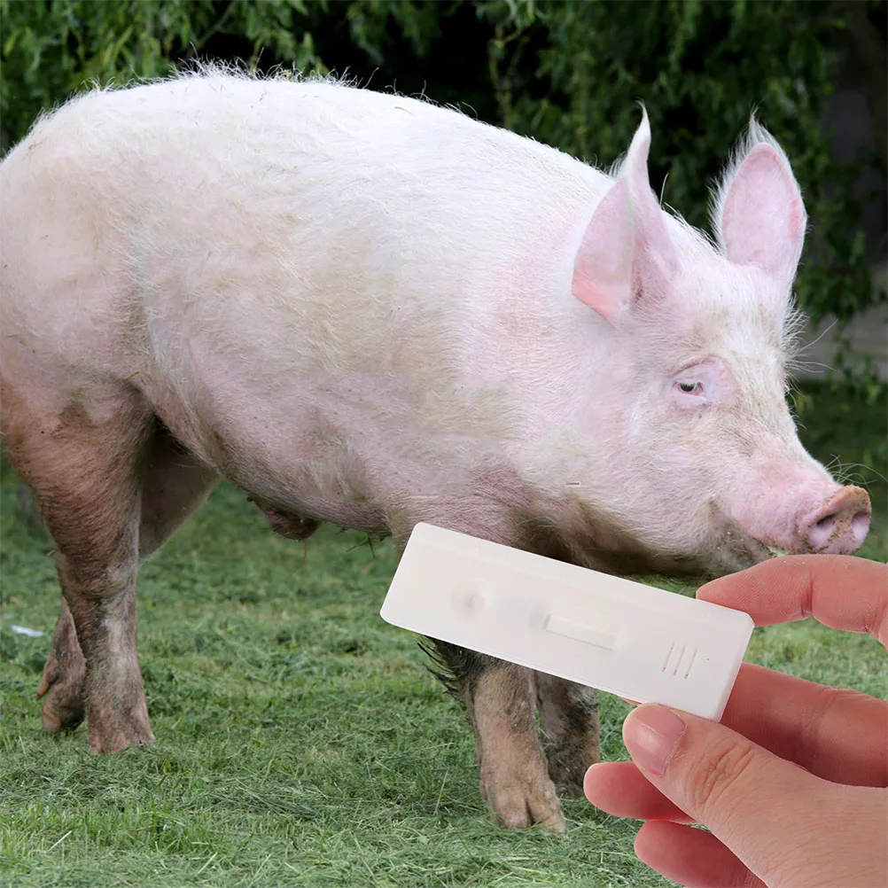 

6Sets Sow Pregnancy Test Strips Plastic Farm Pig Early Detection Kit Home Use Accurate Sow Breeding Supplies Farm Pig Test Tube