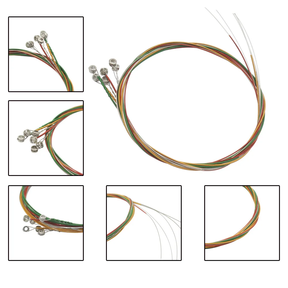 IRIN-cuerdas de guitarra eléctrica, accesorios de guitarra, núcleo de acero de alta calidad, cuerda de níquel enrollada