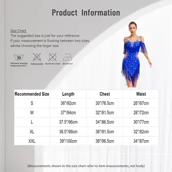 女士探戈舞韻律舞服裝個性化無袖水鑽孔蘇緊身衣拉丁舞倫巴恰恰體操比賽 10 最佳銷售 拉丁舞比賽服裝 - №5