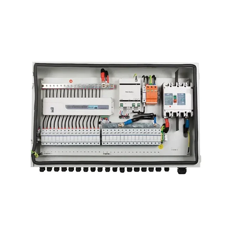 

Electrical Box For Concrete Solar Energy Systems Ip65 Waterproof Solar Junction Box 18 String Photovoltaic Dc Combiner Box
