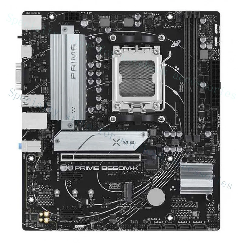 A+ For ASUS PRIME B650M-K AMD B650 AM5 DDR5 VGA  micro ATX Motherboard