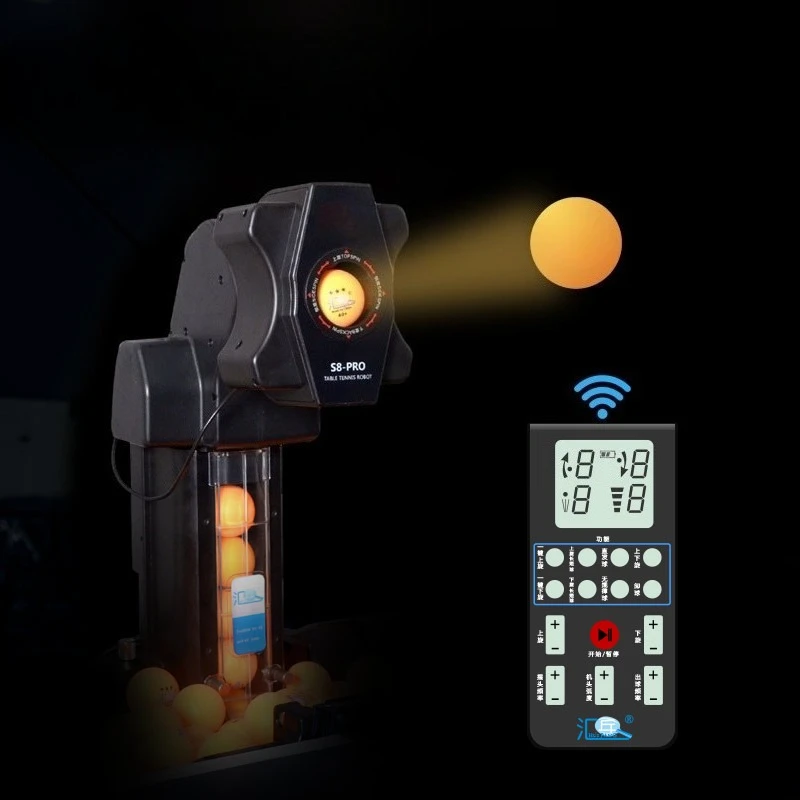 

Регулируемая машина для подачи настольного тенниса, автоматическое сервировочное устройство для настольного тенниса, тренажер для мячей большой емкости, портативное спортивное оборудование