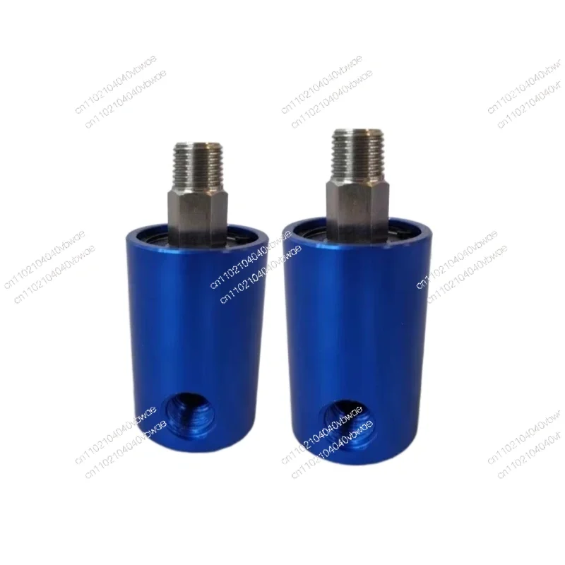 High-speed rotary joint 3500 turn center outlet water gas oil high-speed M16 * 1.5 positive and negative wire