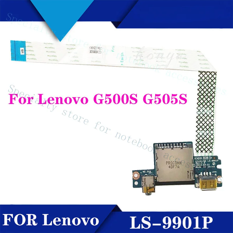 A+For Lenovo G500S G505S sound card board card reader USB small board LS-9901P