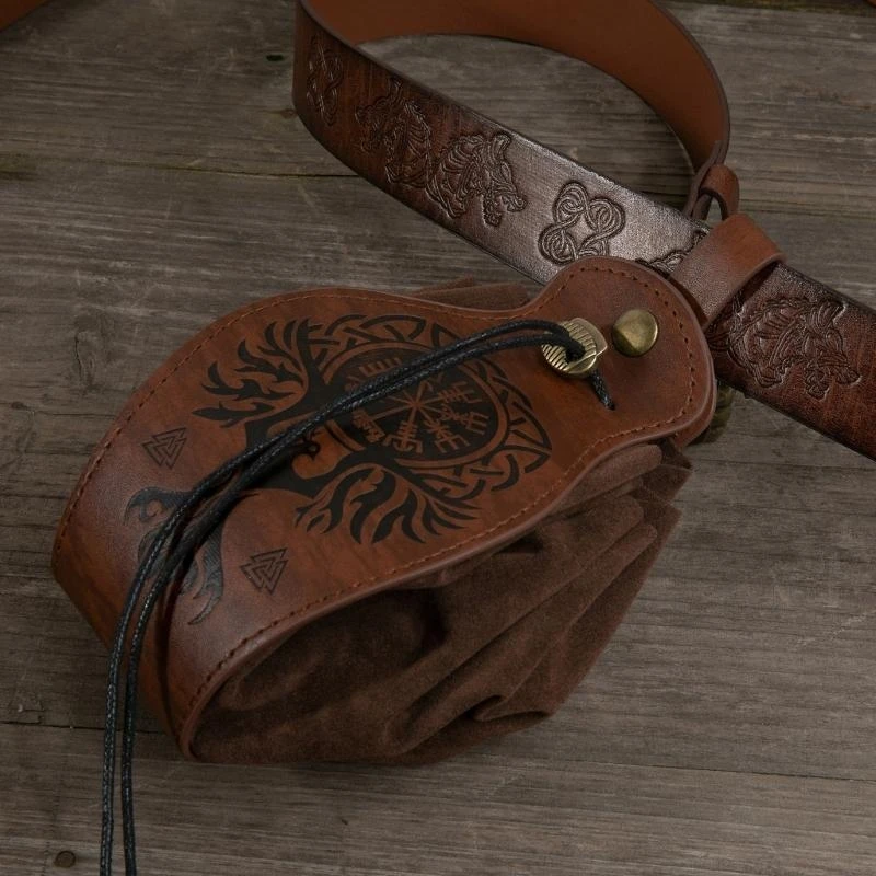 Q39E Portable Drawstring Bag Rolling Tray Bag Tray