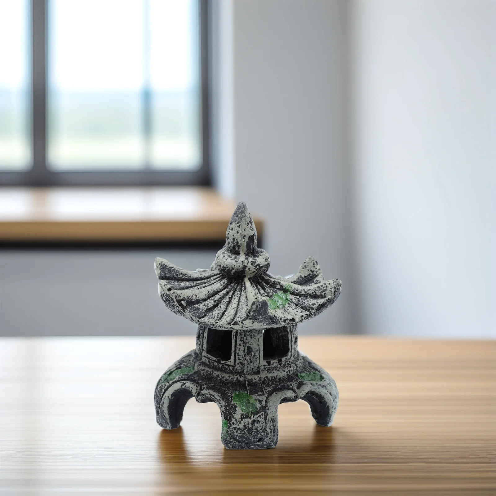 

Chinese Style Bonsai Aquarium Decorations Ornaments Fishtank Resin Large Landscaping