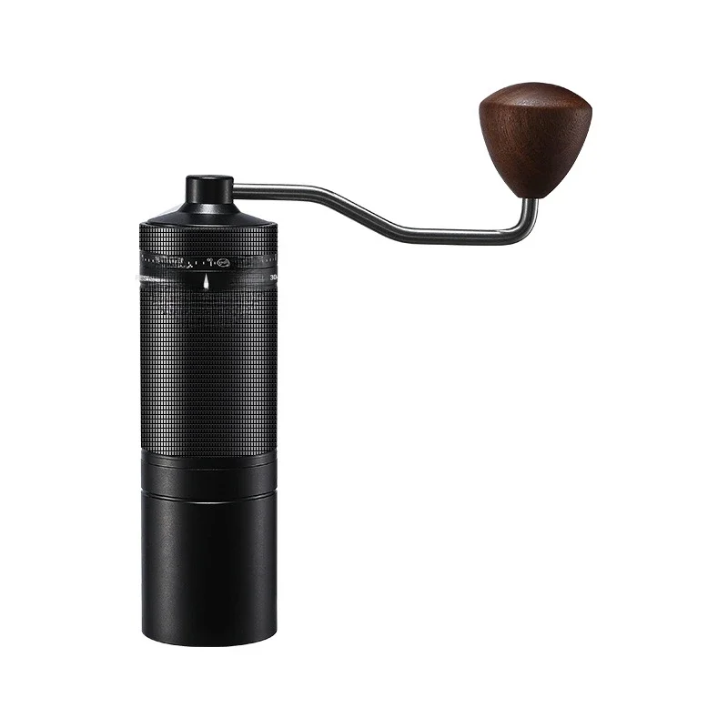 External adjustment portable coffee machine hand grinding