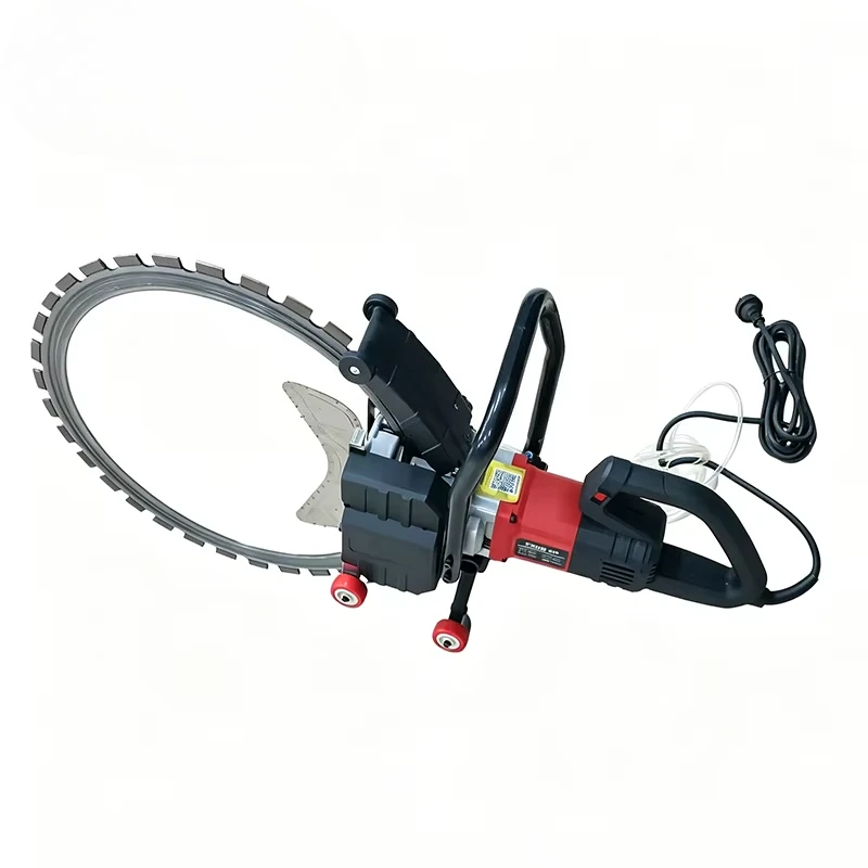No Adjustment Needed Wall Saw Cutting Machine with Brushless Motor, 410-600mm Ring Saw for Concrete Wall Cutting