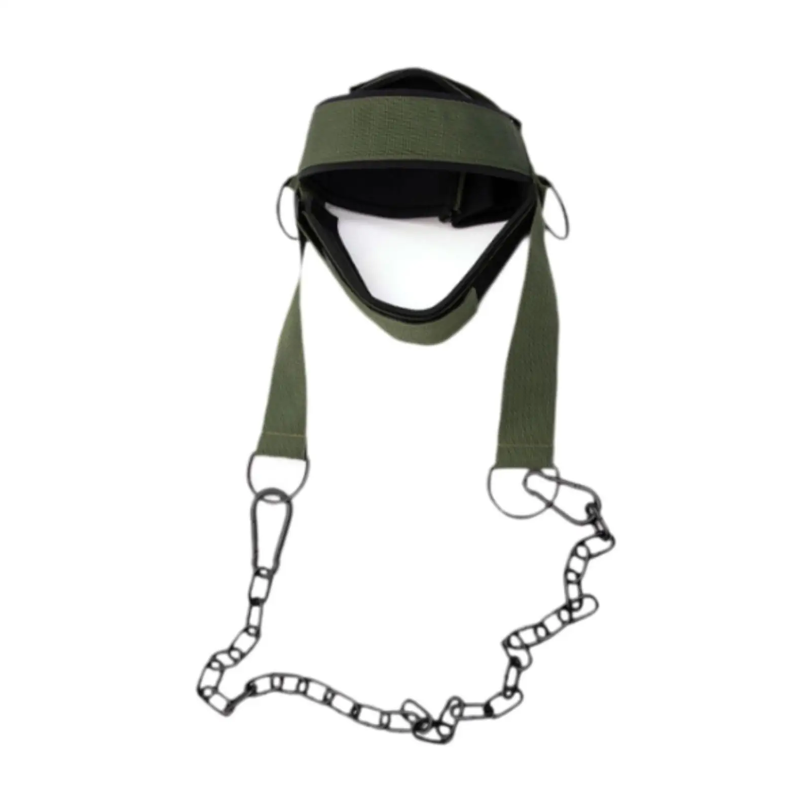 Head Neck Harness Improve Neck Strength Professional Heavy Duty with Chain Strap