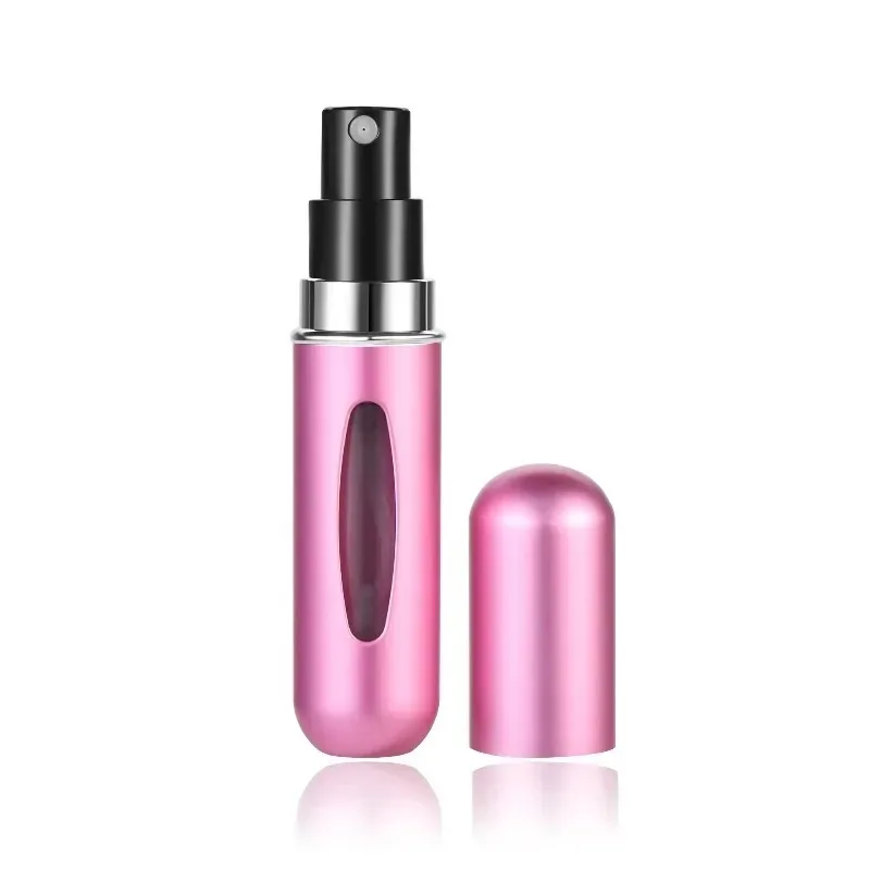 New! 5ml Refillable Mini Perfume Bottle Portable Cosmetic Bottle Spray Bottle Atomizer Spray Container Travel Refillable Bottles