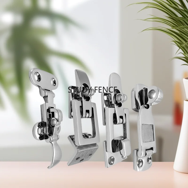 

1pc 316 Stainless Steel Lock Buckle Metal Lock Buckle Ship Door Lock Buckle Household Hardware Accessories Tool Parts