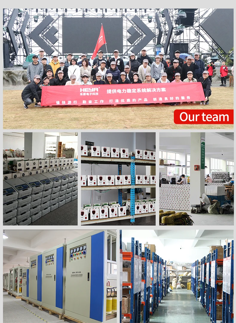 Relé monofásico 15KVA Power Manager tipo 220V regulador de tensão automático com display de diodo emissor de luz de corrente CA
