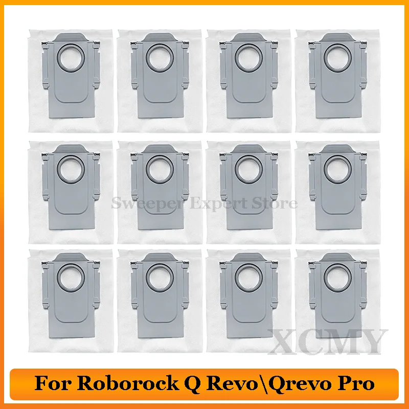 Dust Bag For Roborock Q Revo\Qrevo Pro\Qrevo MaxV\P10\P10 Pro Parts Robot Vacuum Cleaner High Capacity Garbage Bag Accessories