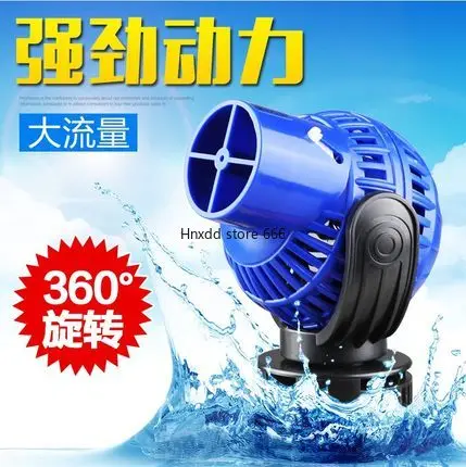 Silent fish tank wave making surf pump magnet suction cup mini submersible pump fish tank cleaning fish manure