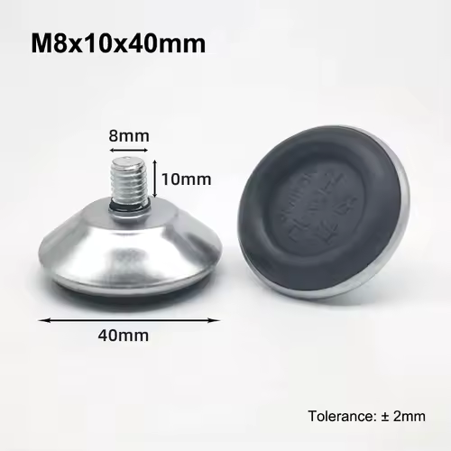 M6 M8 Leveling Foot Screw On Type PP Plastic Furniture Table Chair Sofa Leg Anti-slip Feet Adjustable Leveler Base Bolt Pad - Image 22