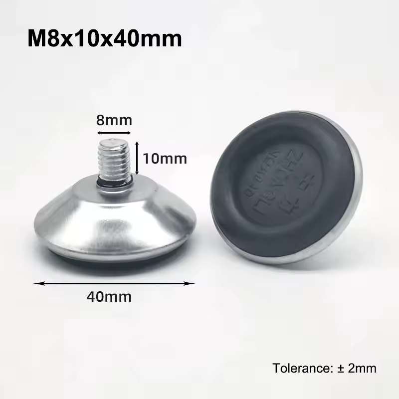 M6 M8 Leveling Foot Screw On Type PP Plastic Furniture Table Chair Sofa Leg Anti-slip Feet Adjustable Leveler Base Bolt Pad - Image 22
